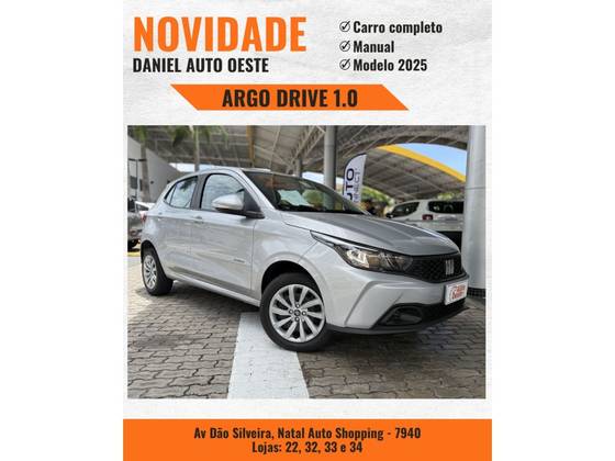 FIAT ARGO 1.0 FIREFLY FLEX DRIVE MANUAL
